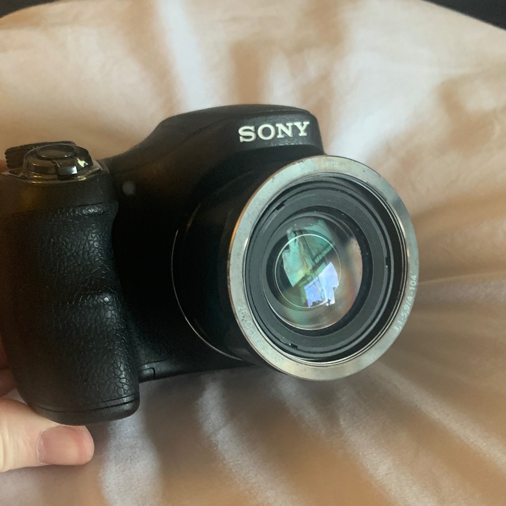Fantastic Sony Cyber Shot 20.1 MP Black Digital Camera